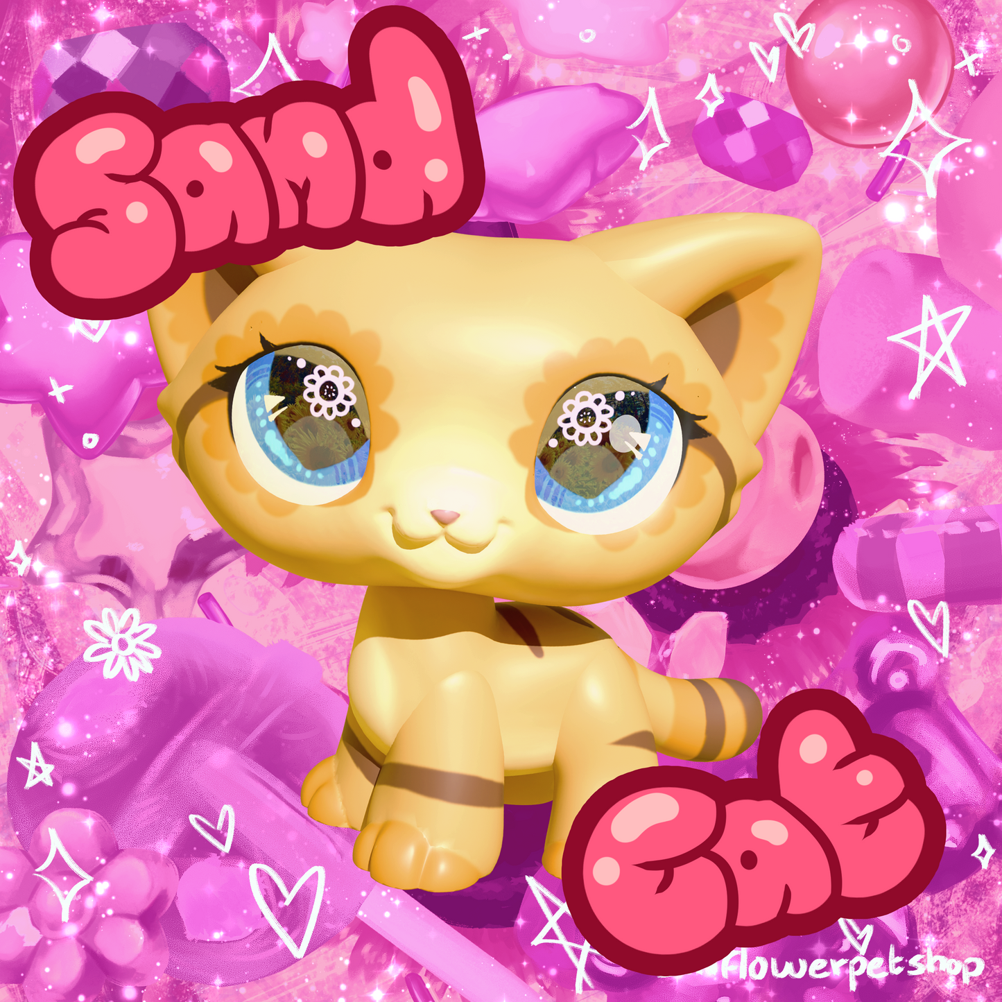 Sunflower the Sand Cat