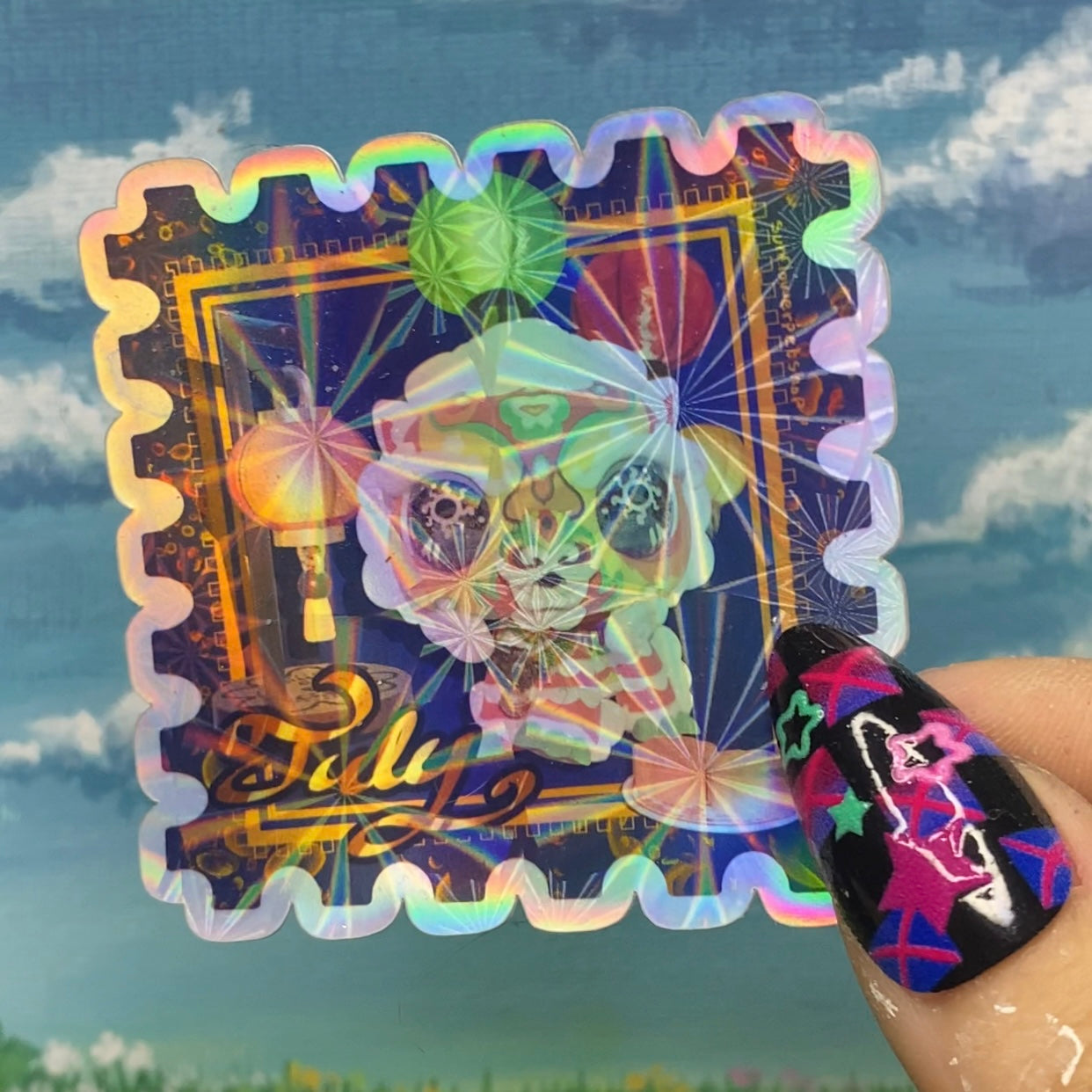 Seasonal Seeds Stamp Stickers