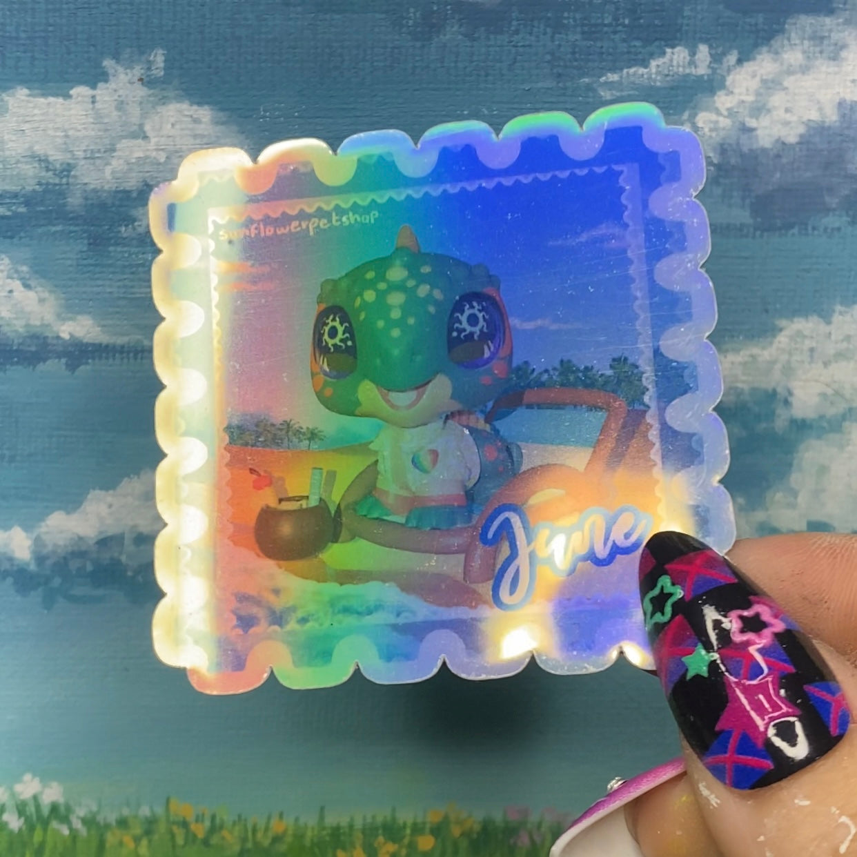 Seasonal Seeds Stamp Stickers