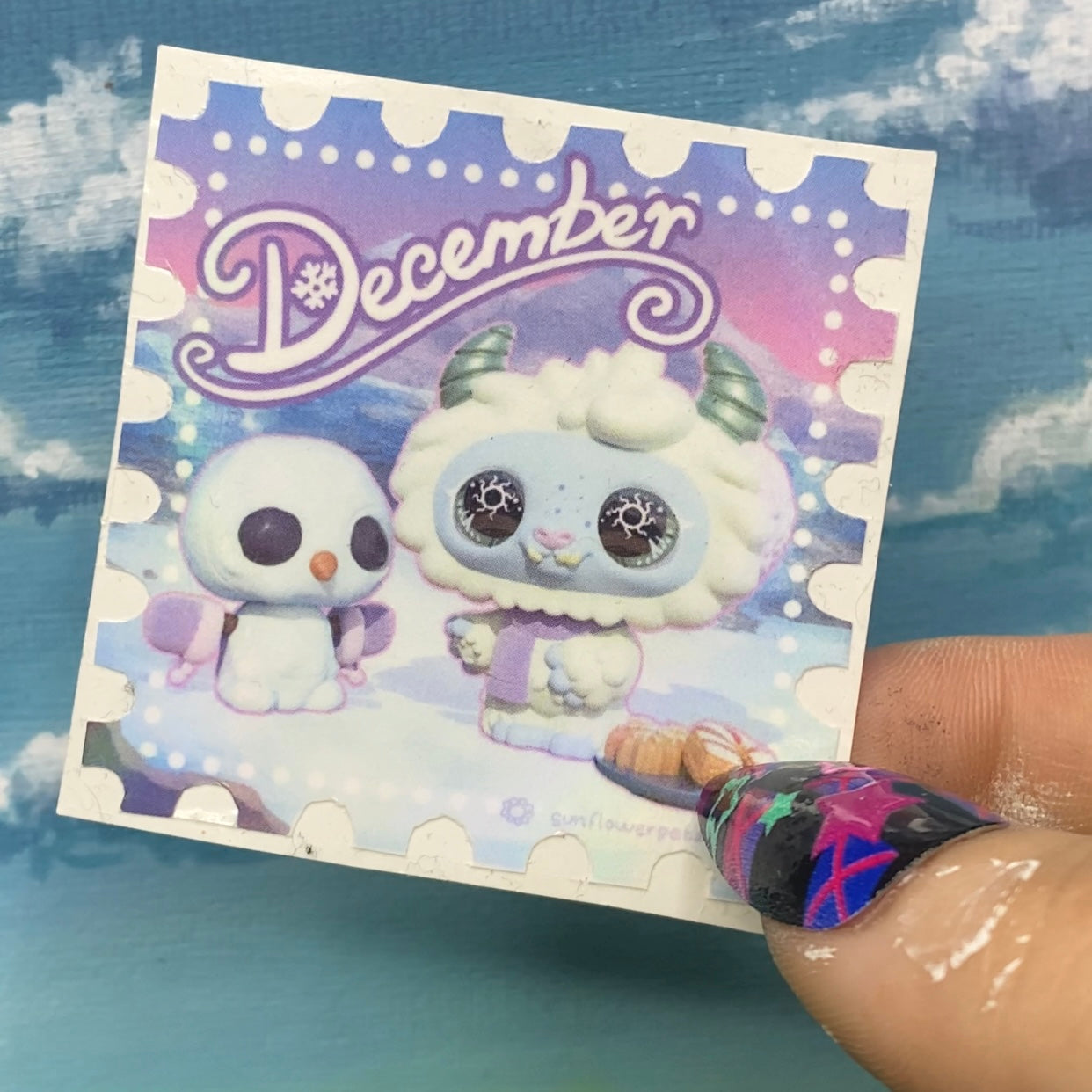 Seasonal Seeds Stamp Stickers