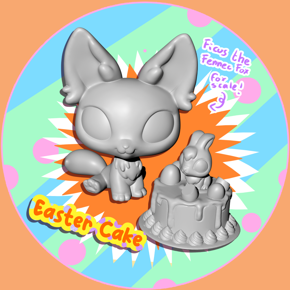 Easter Choco Bunny Cake