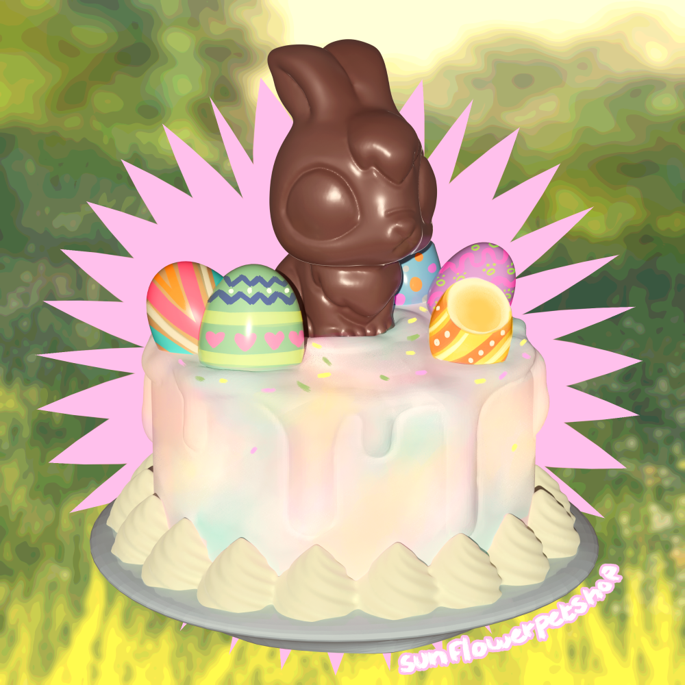 Easter Choco Bunny Cake