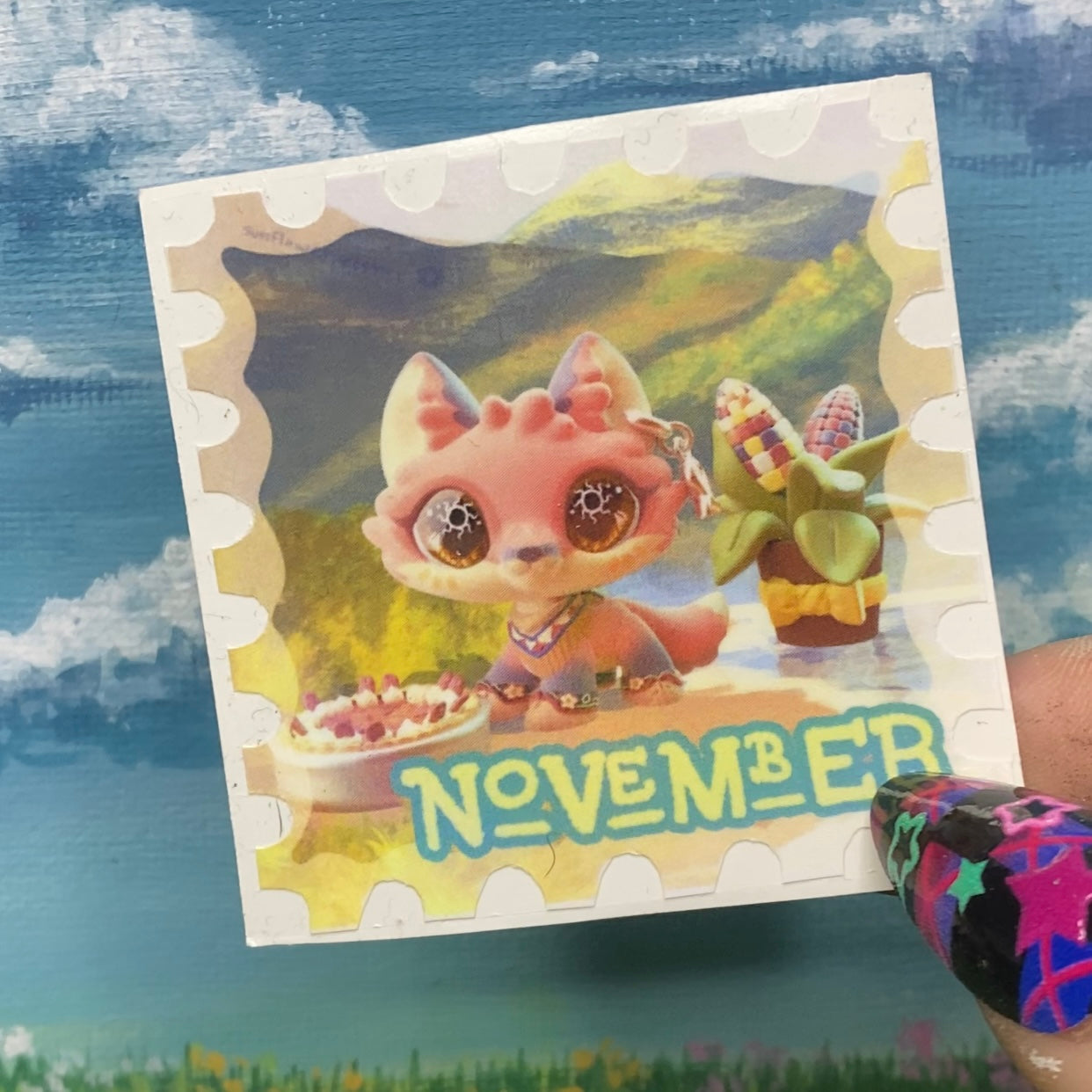 Seasonal Seeds Stamp Stickers