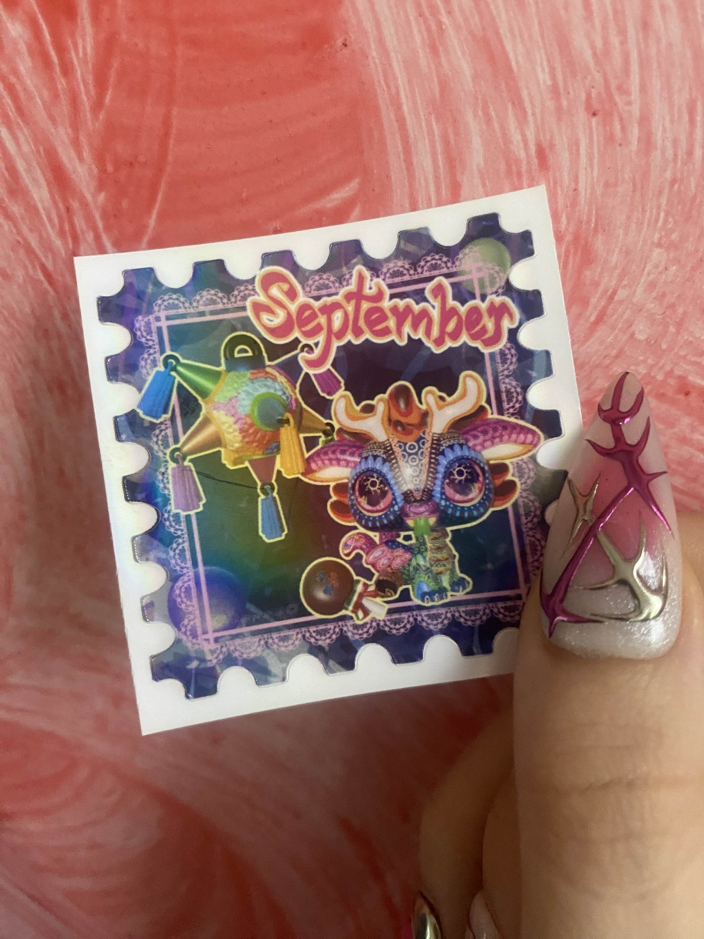 Seasonal Seeds Stamp Stickers