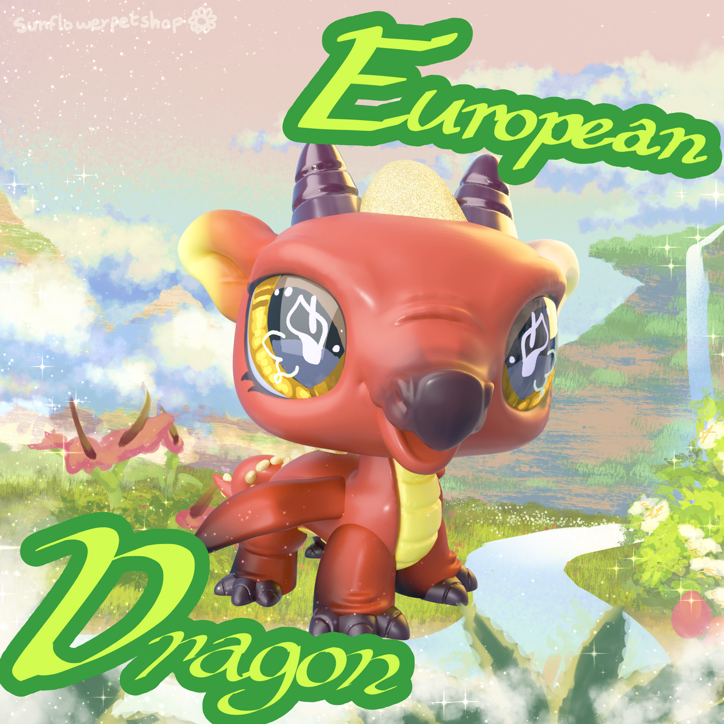 Drurion the European Dragon