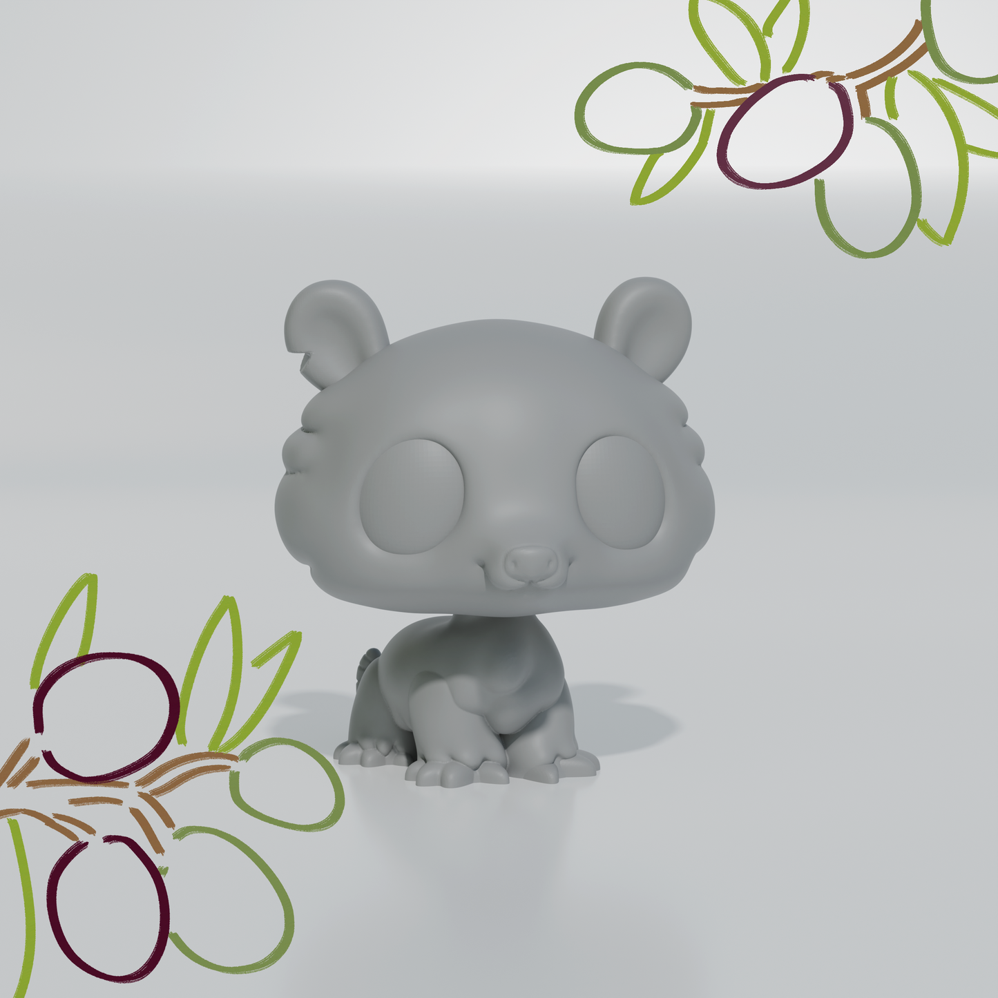 Olive the Opossum