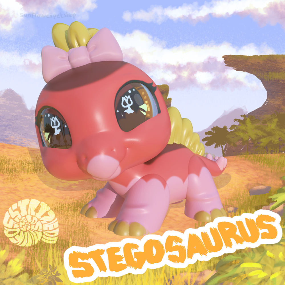 Stebloria the Stegosaurus