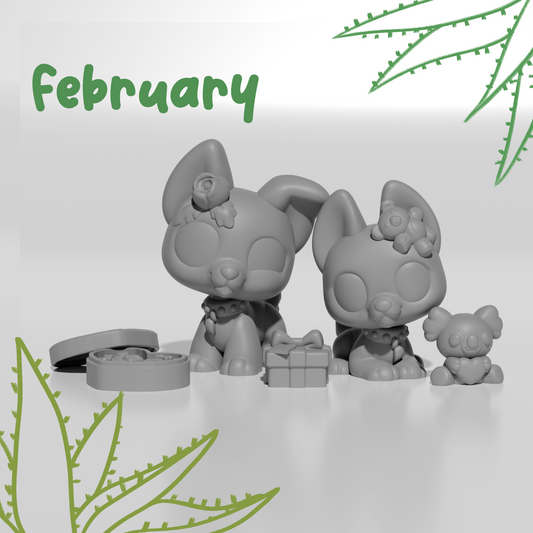 Agave and Aloe the Australian Cattle Dogs