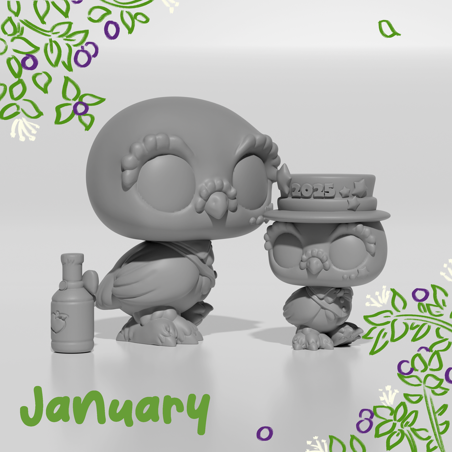 Sweet Box the Snowy Owl