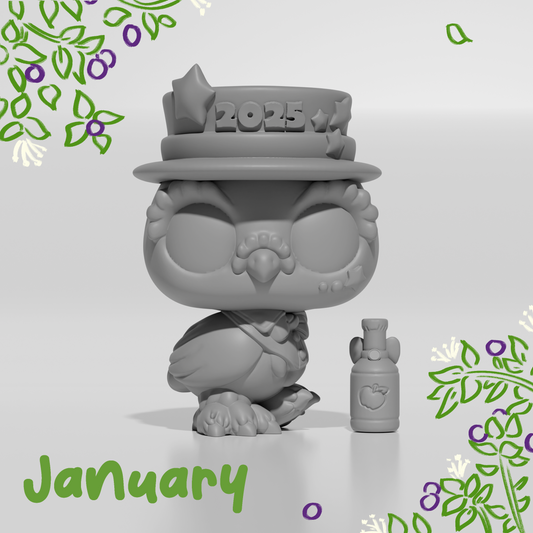 Sweet Box the Snowy Owl