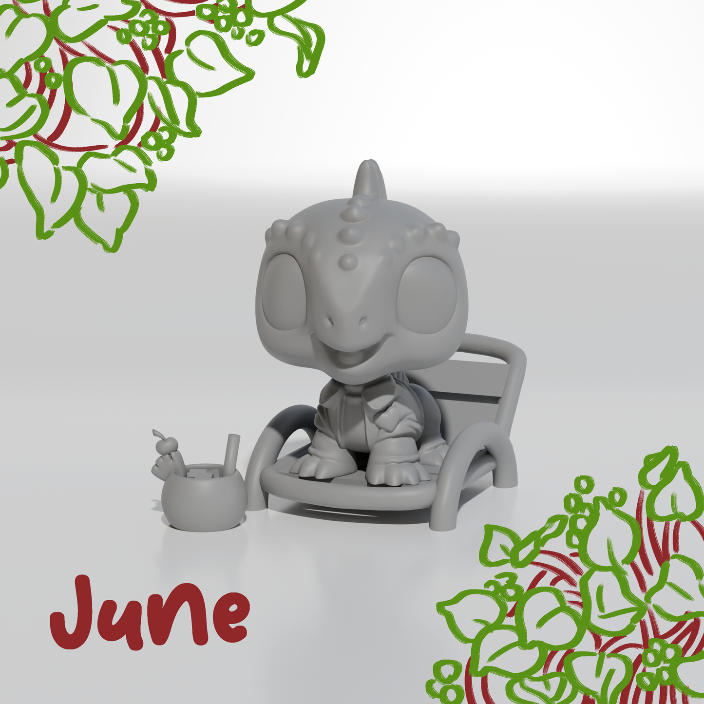 Malabar the Marine Iguana