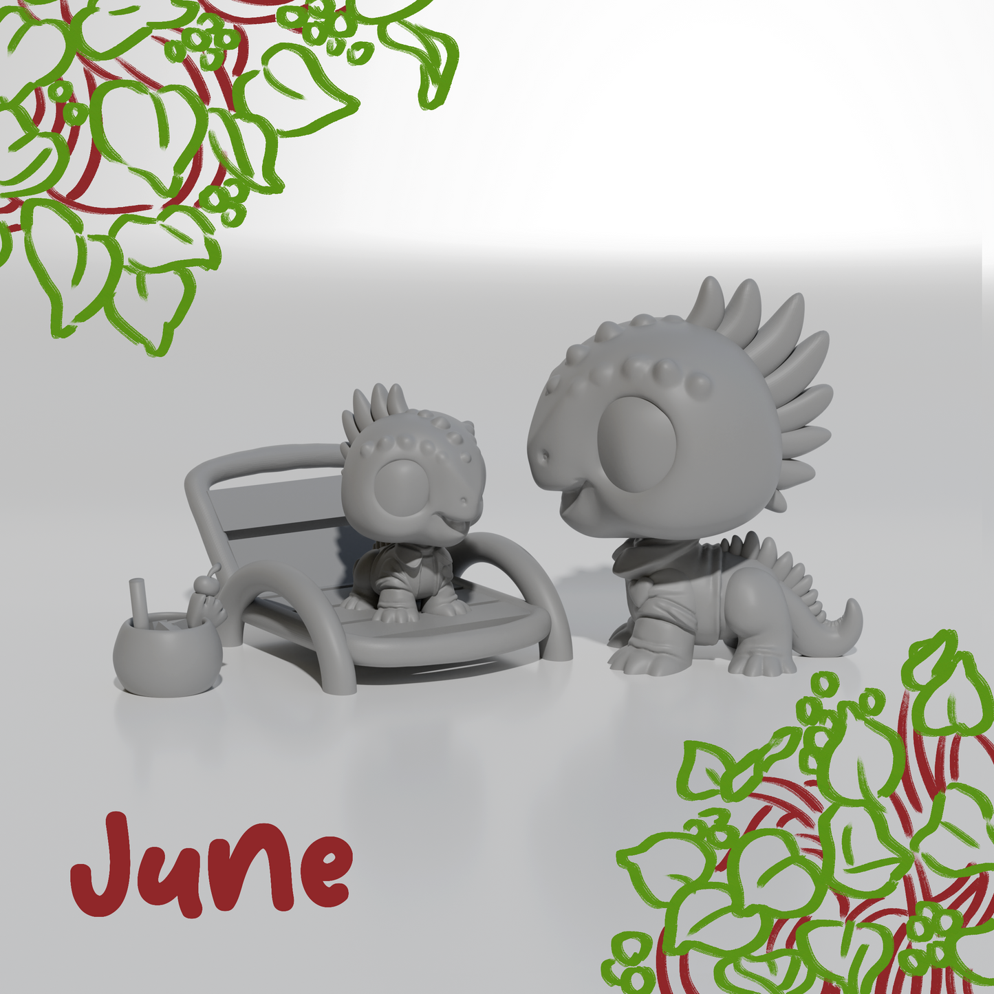 Malabar the Marine Iguana