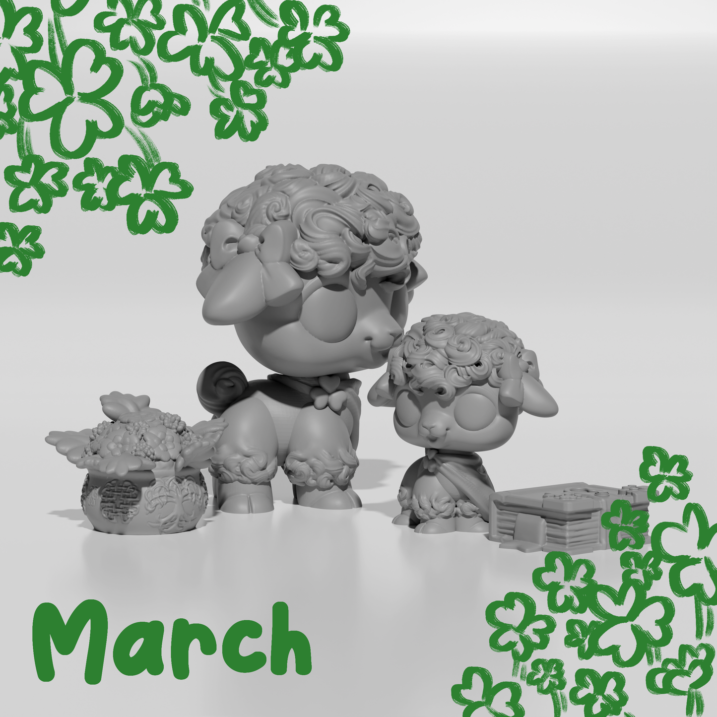 Shamrock the Galway Sheep