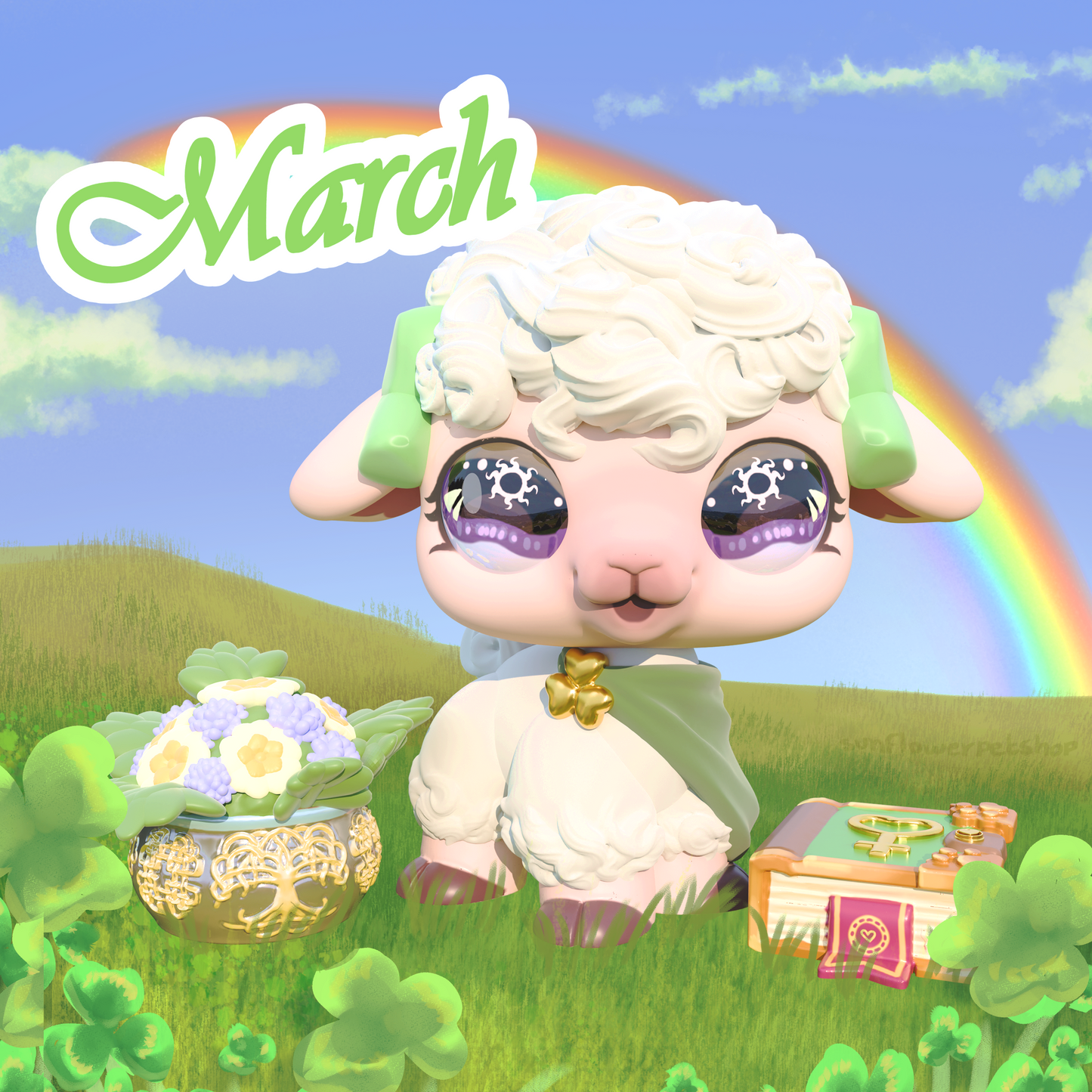 Shamrock the Galway Sheep