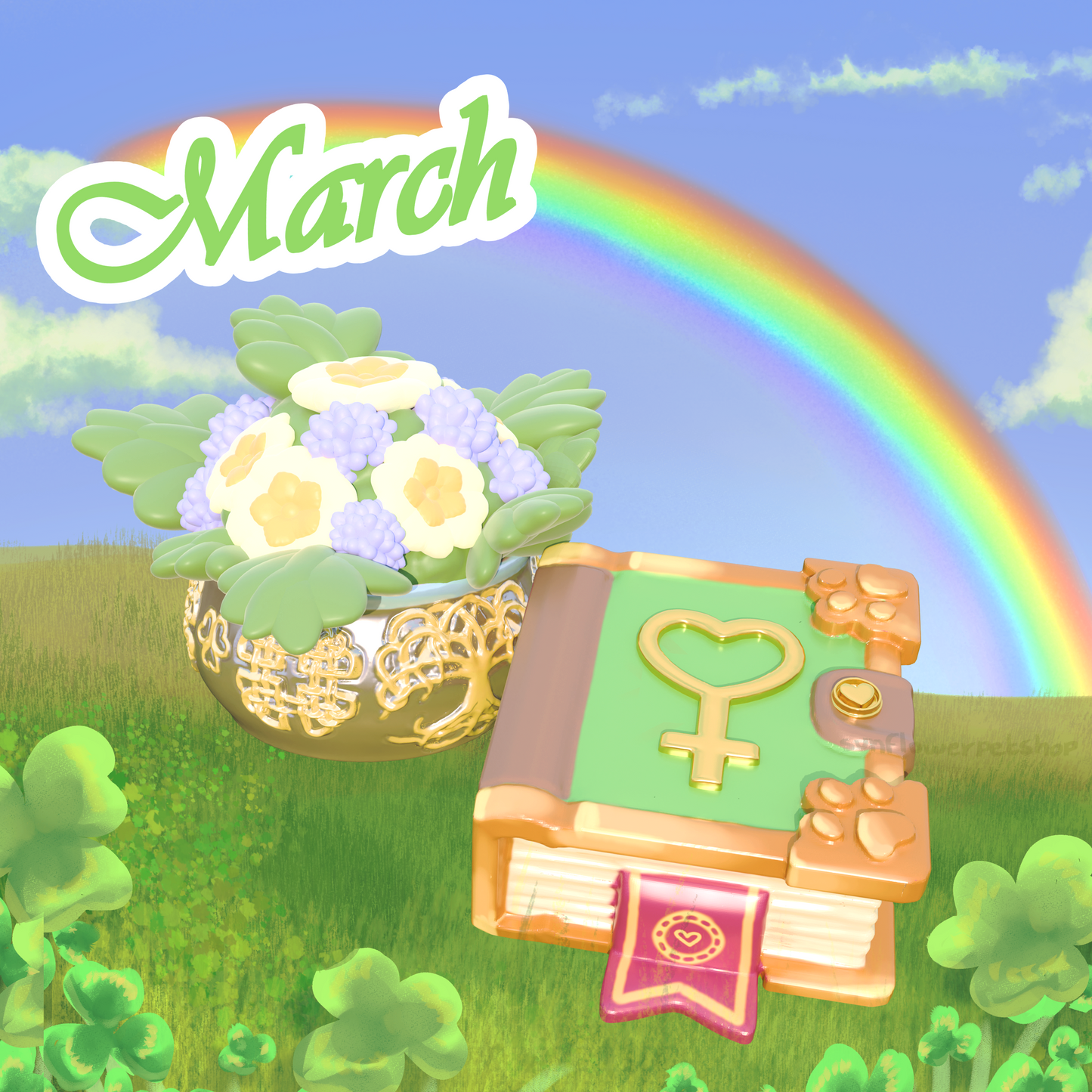 Shamrock the Galway Sheep