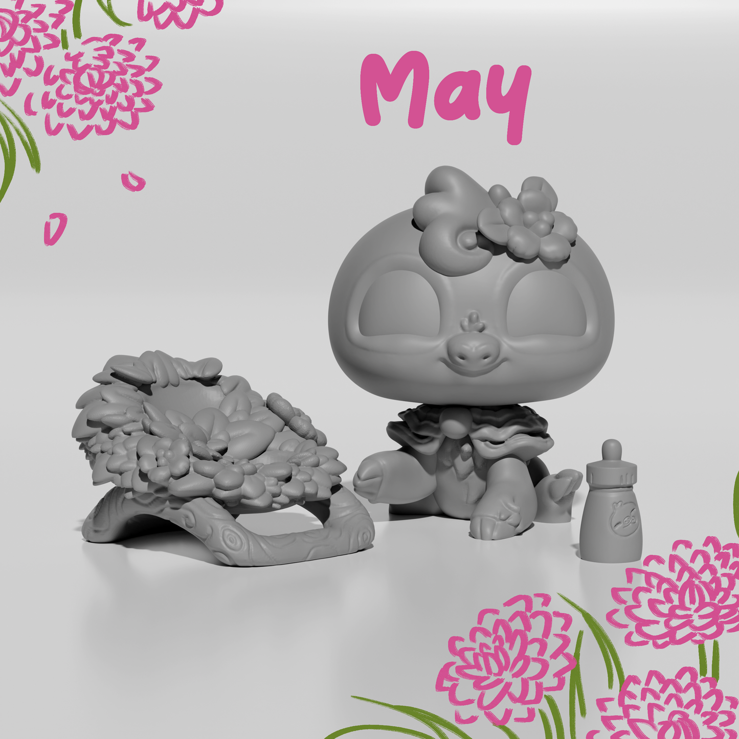 Dahlia and Duranta the Dwarf Sloths