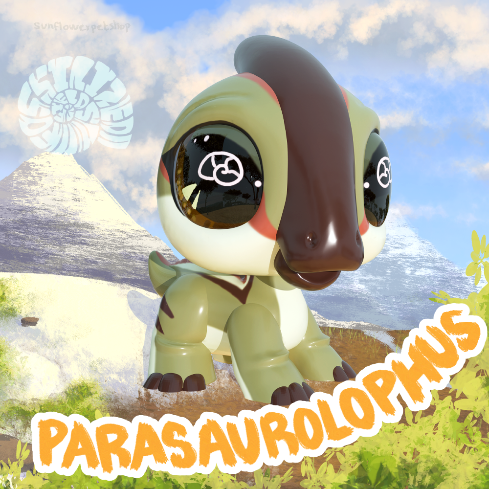 Paschal the Parasaurolophus
