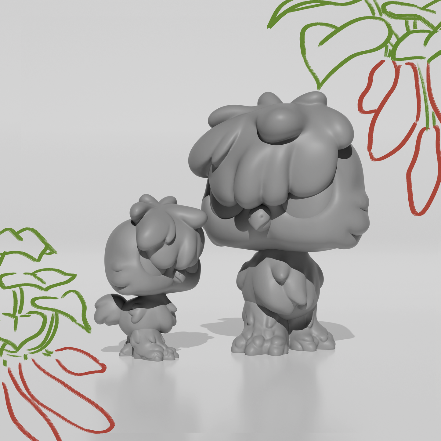 Sweet Potato the Silkie