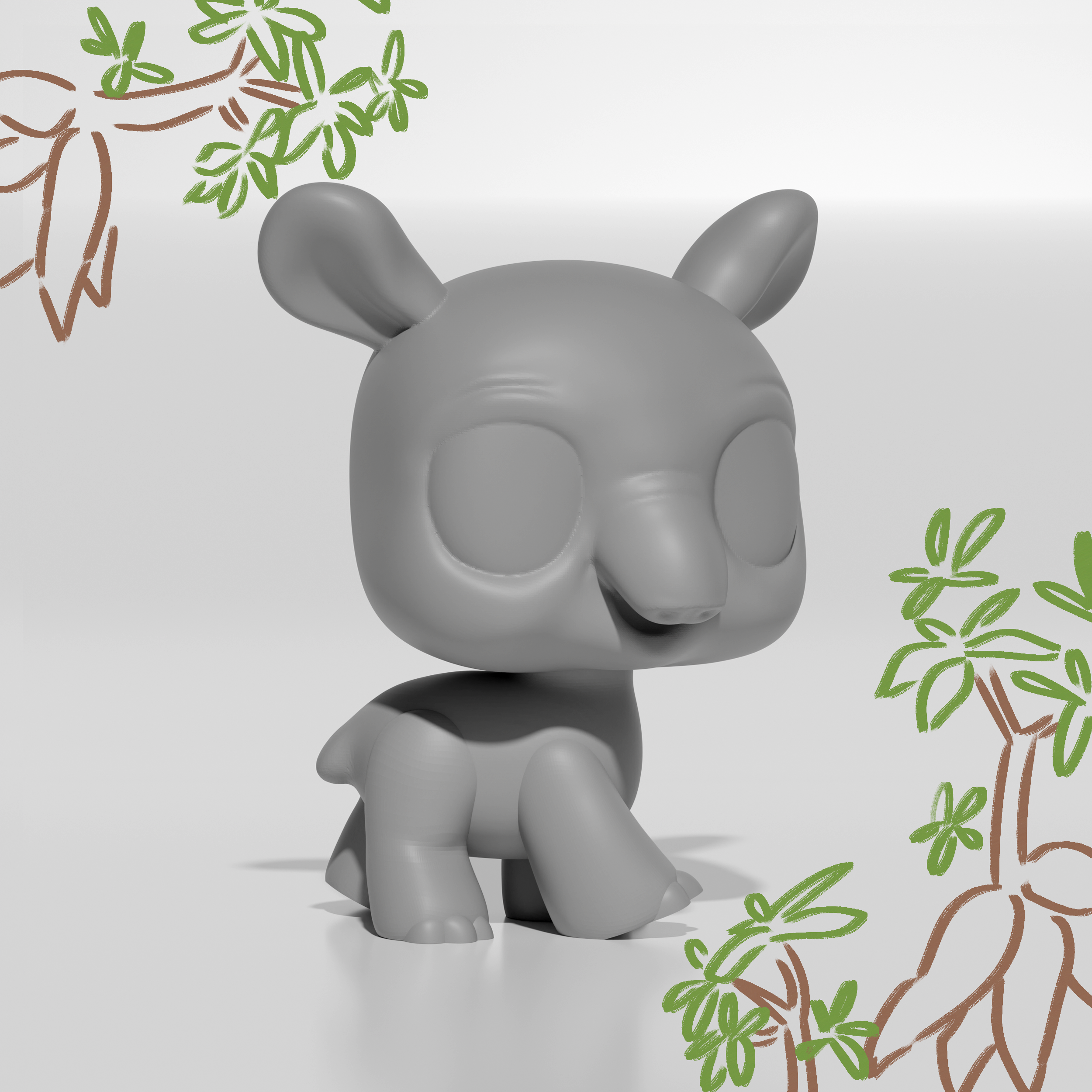 Tapioca the Tapir – Sunny's Pet Garden